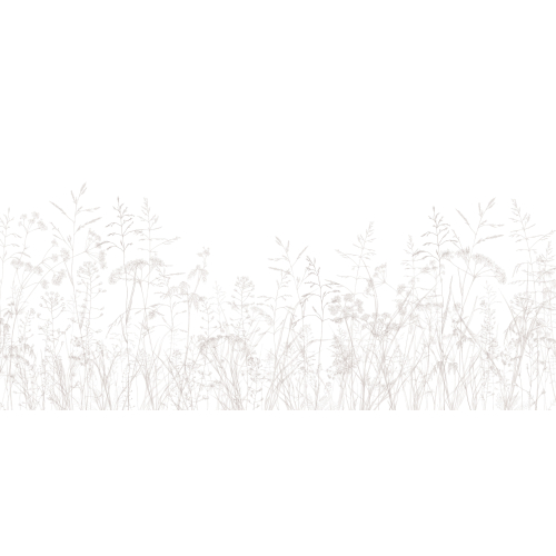 Papier peint panoramique Dans les champs - Collection Lulu au crayon - Acte-Deco