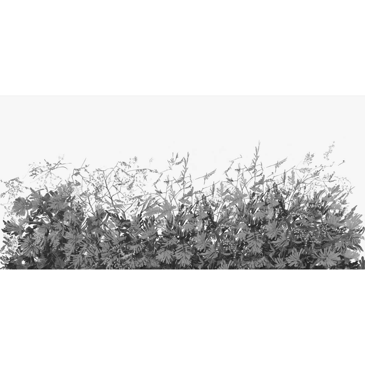 Dekorative Fensterfolie Durch die Zweige - Dekorative Fensterfolie
