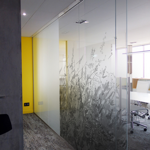 Decorative window film A travers les branches - Decorative window film