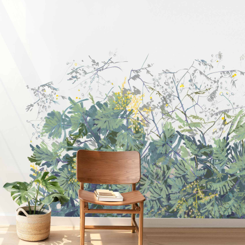 Panoramic wallpaper A travers les branches - Collection Casa Luci - Acte-Deco