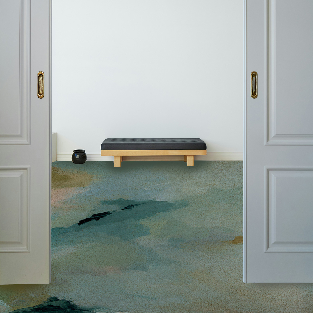 Pavimento personalizzato Smoked Sky per la decorazione di interni