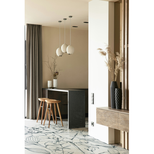 Lame de flots custom flooring for interior decoration