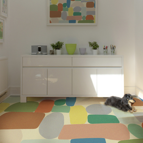 Pavimento personalizzato Smoked Sky per la decorazione di interni