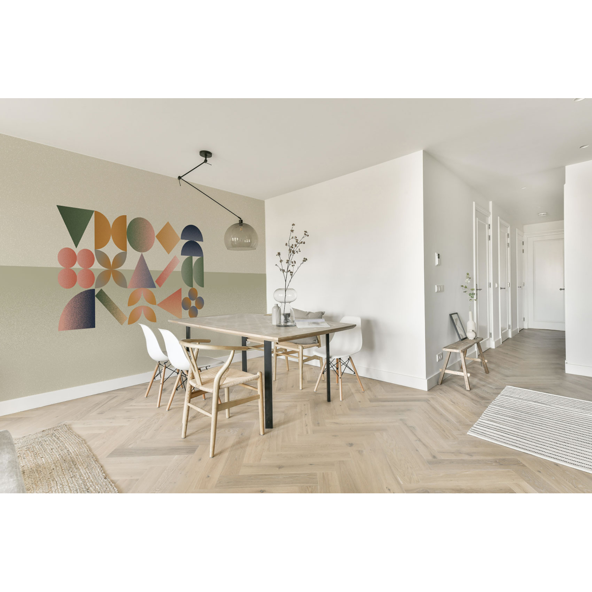 Panorama-Tapete Prisma - Sammlung Paprika Replika - - Acte-Deco