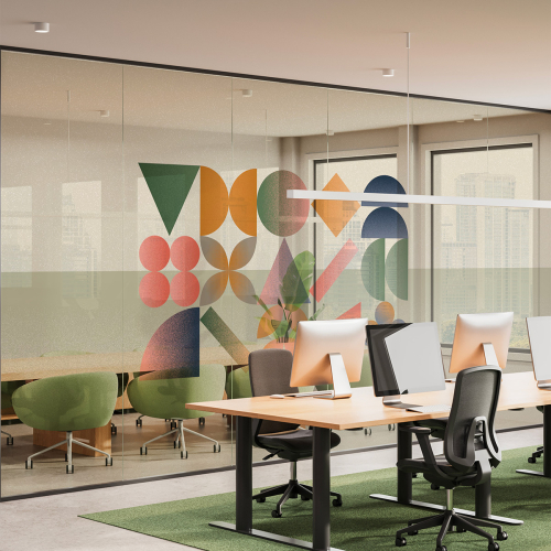 Decorative window film Prisma - Decorative window film