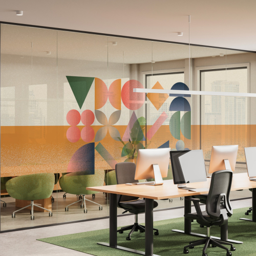 Decorative window film Prisma - Decorative window film