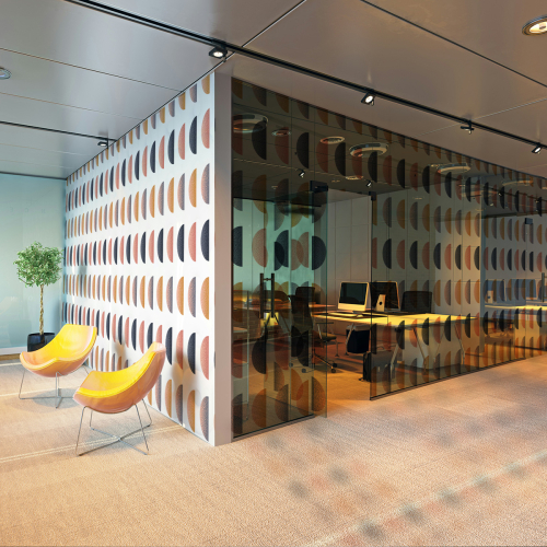 Decorative window film Chromadome - Decorative window film