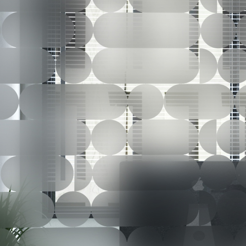 Pulse Fensterdekorationsfolie - Dekorative Fensterfolie