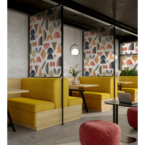 Swing Fensterdekorationsfolie - Dekorative Fensterfolie