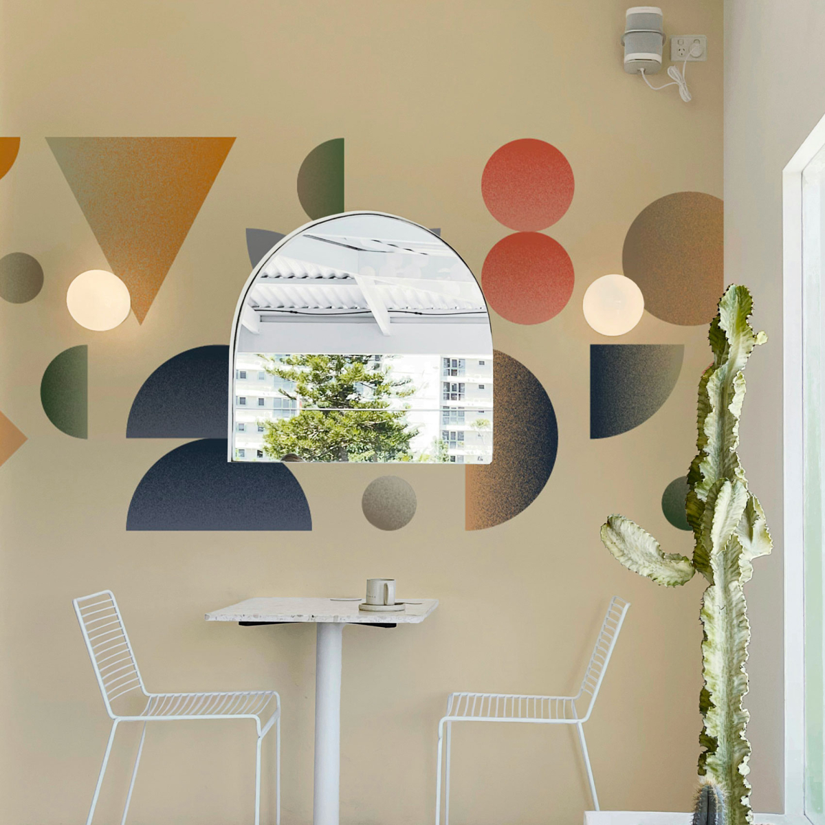 Panorama-Vliestapete Tempo - Paprika Replika Collection - Acte-Deco