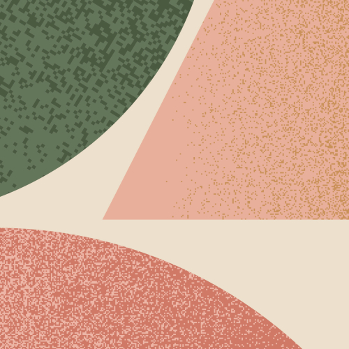 Panorama-Tapete mit geometrischen Mustern - Kollektion Paprika Replika - Acte-Deco