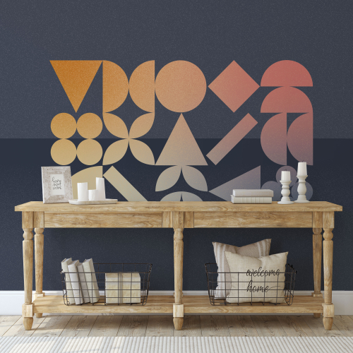Panorama-Tapete Prisma - Sammlung Paprika Replika - - Acte-Deco