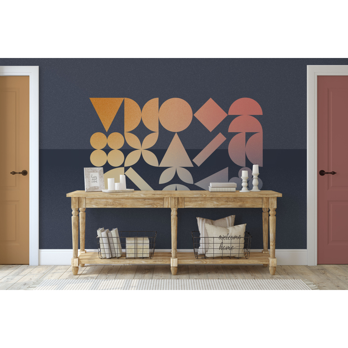 Panorama-Tapete Prisma - Sammlung Paprika Replika - - Acte-Deco