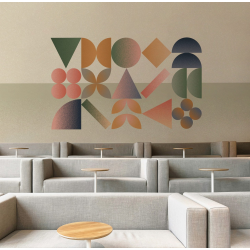 Panorama-Tapete Prisma - Sammlung Paprika Replika - - Acte-Deco