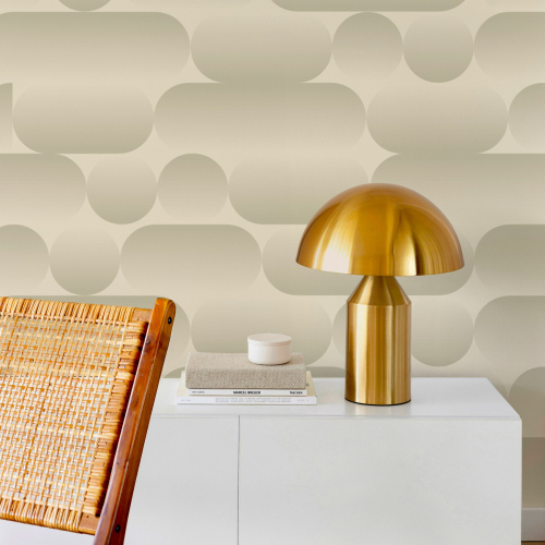 Prisma panoramic wallpaper - Collection Paprika Replika - Acte-Deco