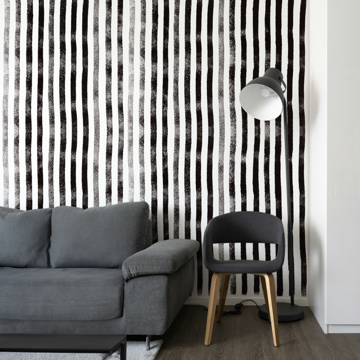 Panoramic Ecorce wallpaper - Acte-Deco
