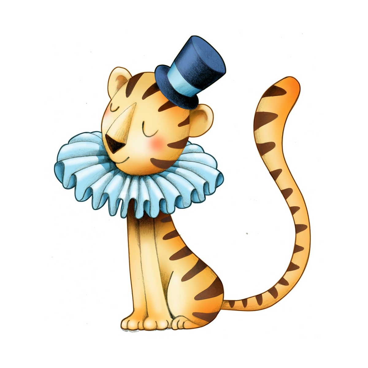 Circus 2 - Tiger cub - Sticker