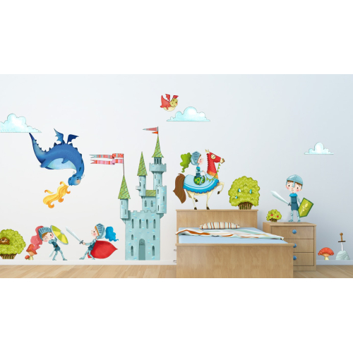 Sticker für Kinder Drache | Acte-Deco