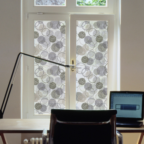 Fensterfolie Kreise