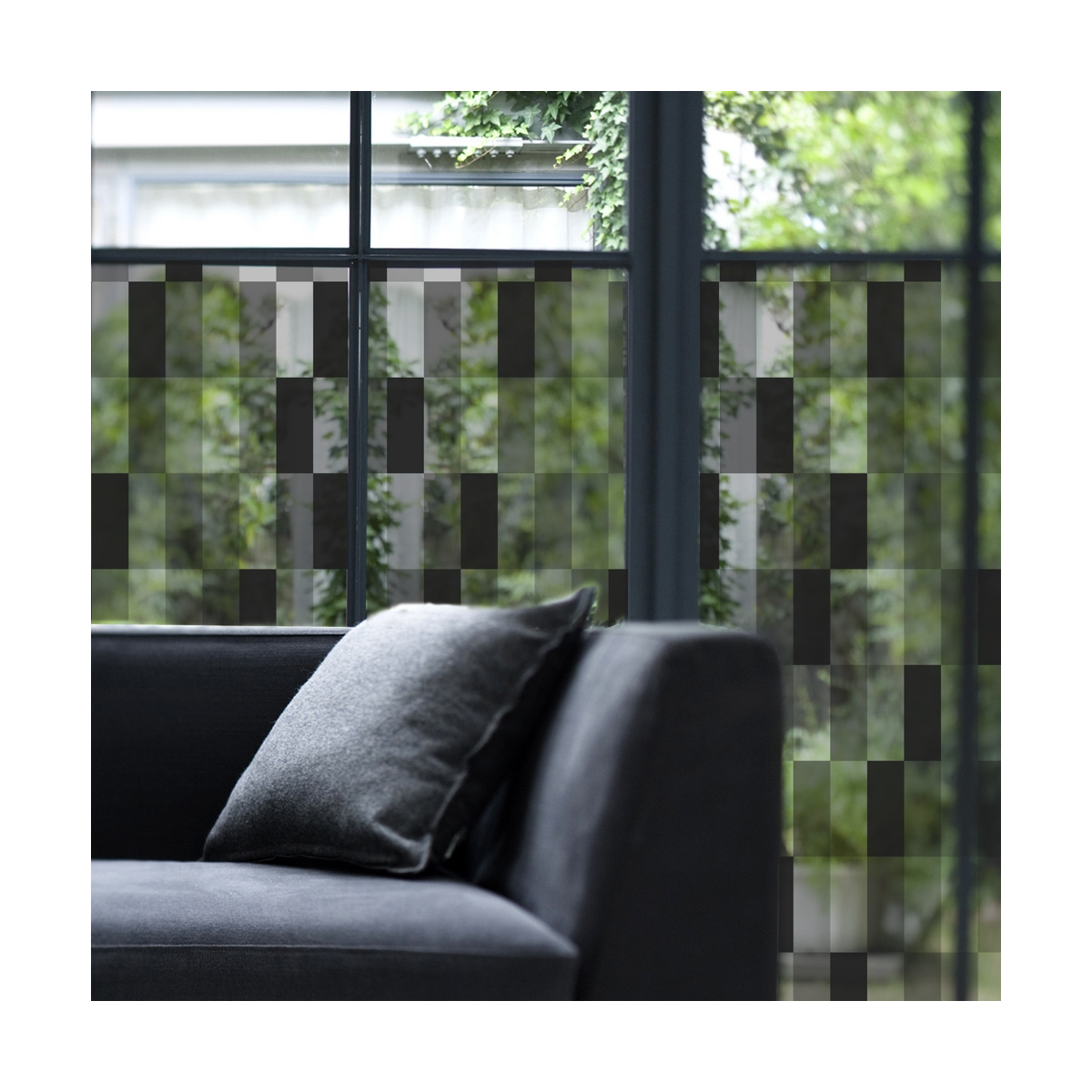 Vitrail noir - Decorative window film