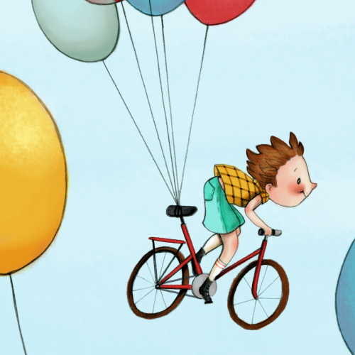 Papier Peint "Dans les airs" PF