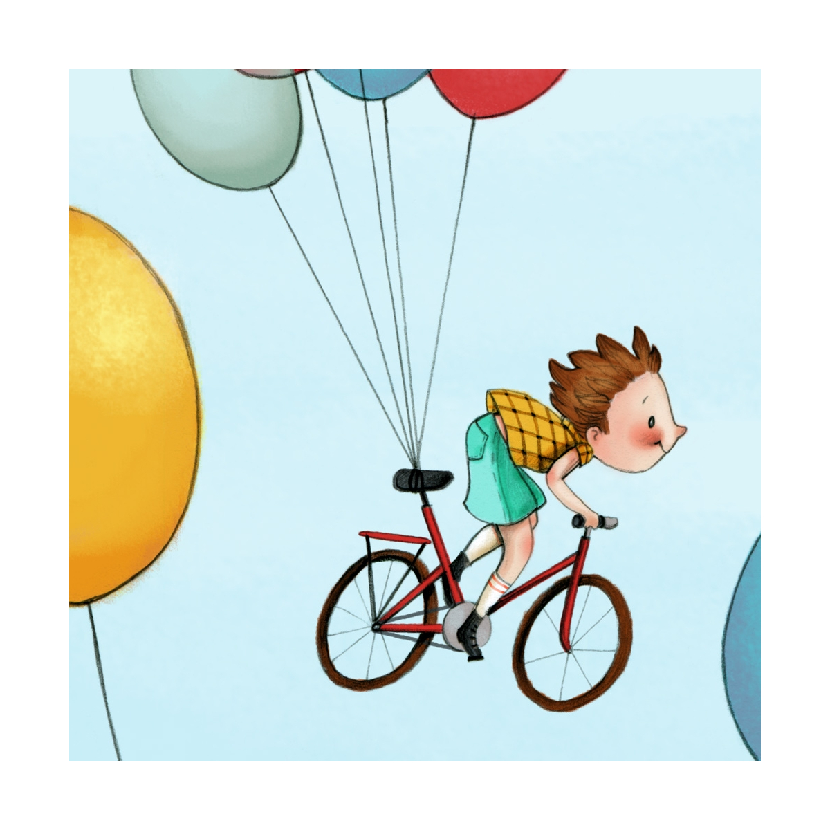 Papier Peint "Dans les airs" PF