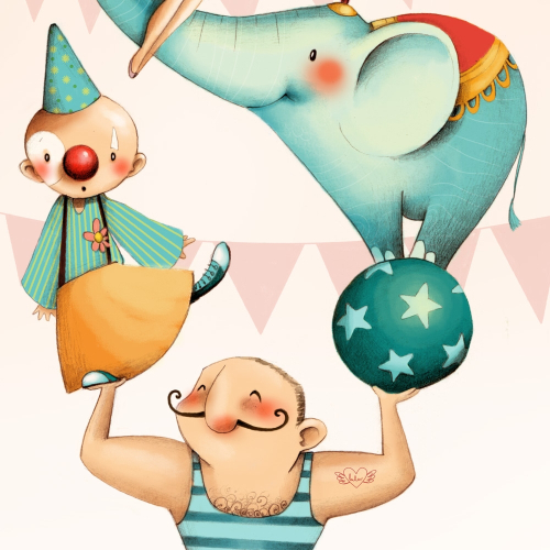 Circus wallpaper
