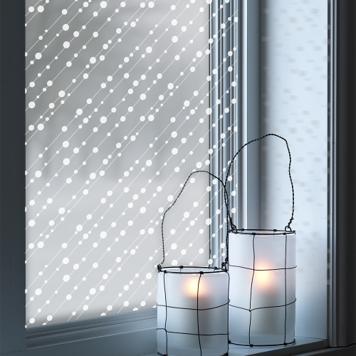 Pop lines 04 decorative window film