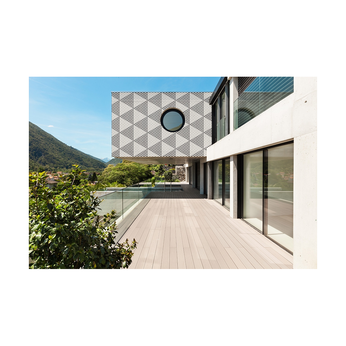 Arredamento geometrico per esterni 03 | Acte-Deco