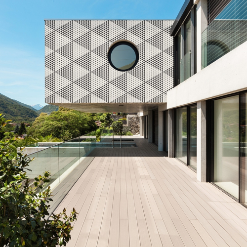 Geometric exterior decor 03 | Acte-Deco