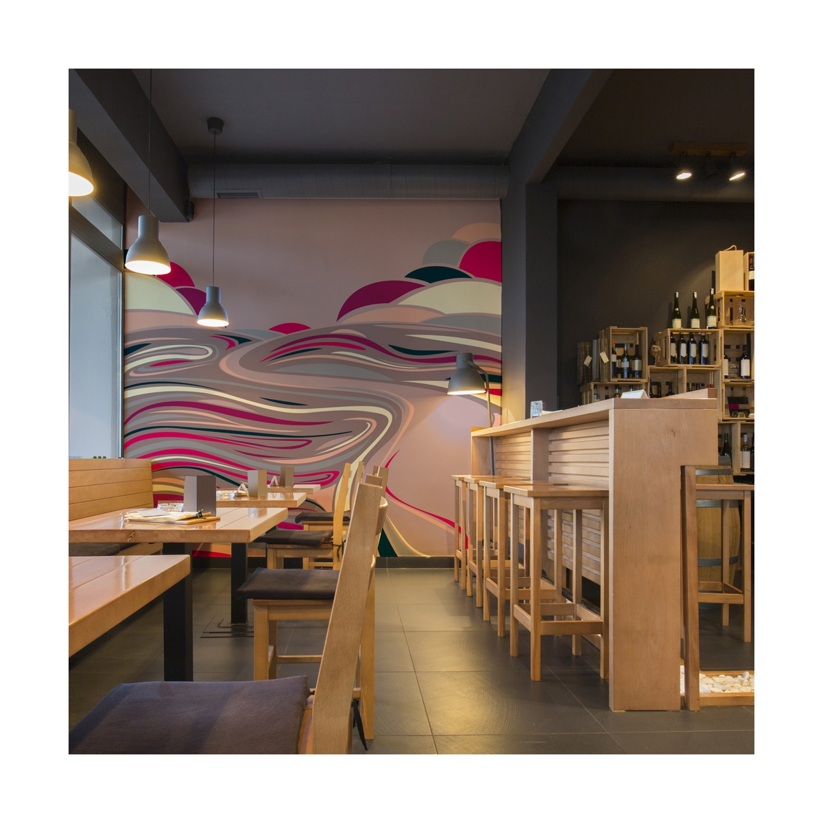 Papel pintado paisaje