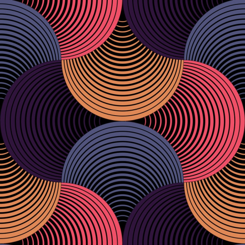 Außendekor Geometric petals