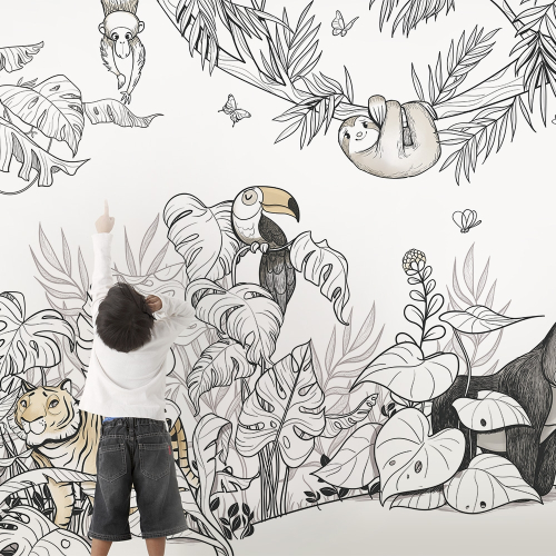 Papel pintado panorámico Selva 02