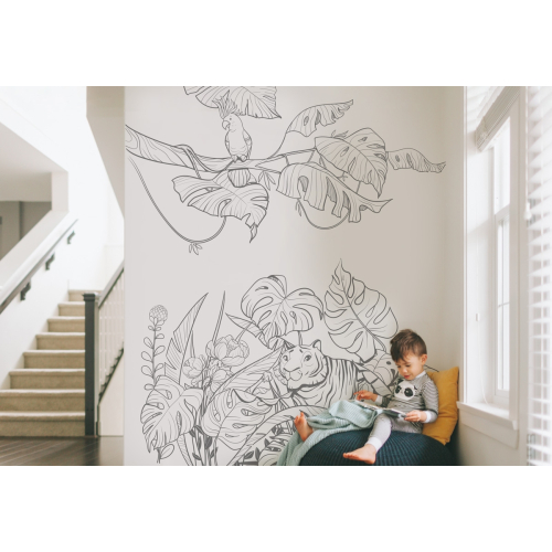 Tiger wall stickers