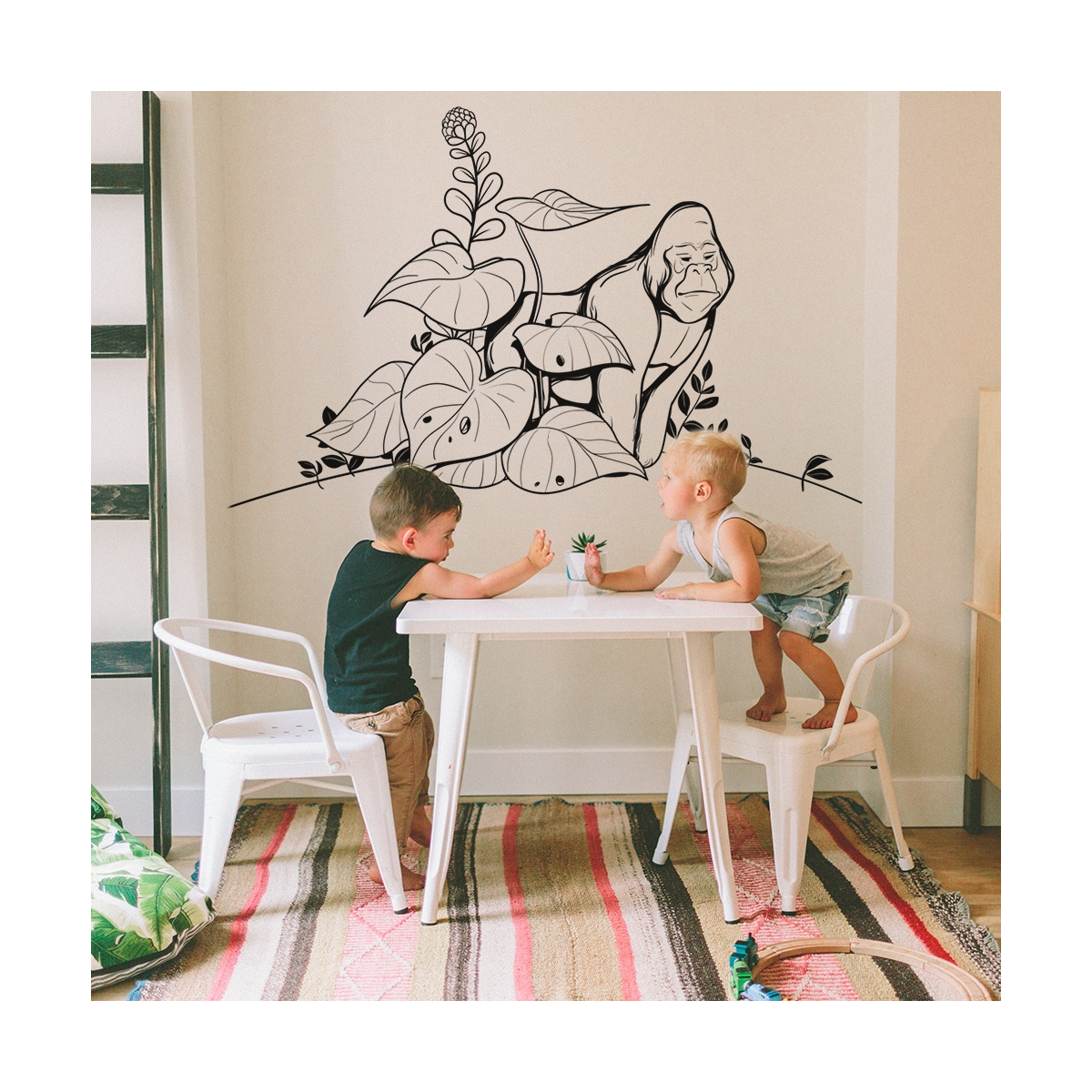 Sticker mural Le Gorille | Acte-Deco