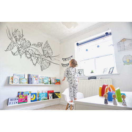 Adhesivo mural Pantera para niños-Acte Deco