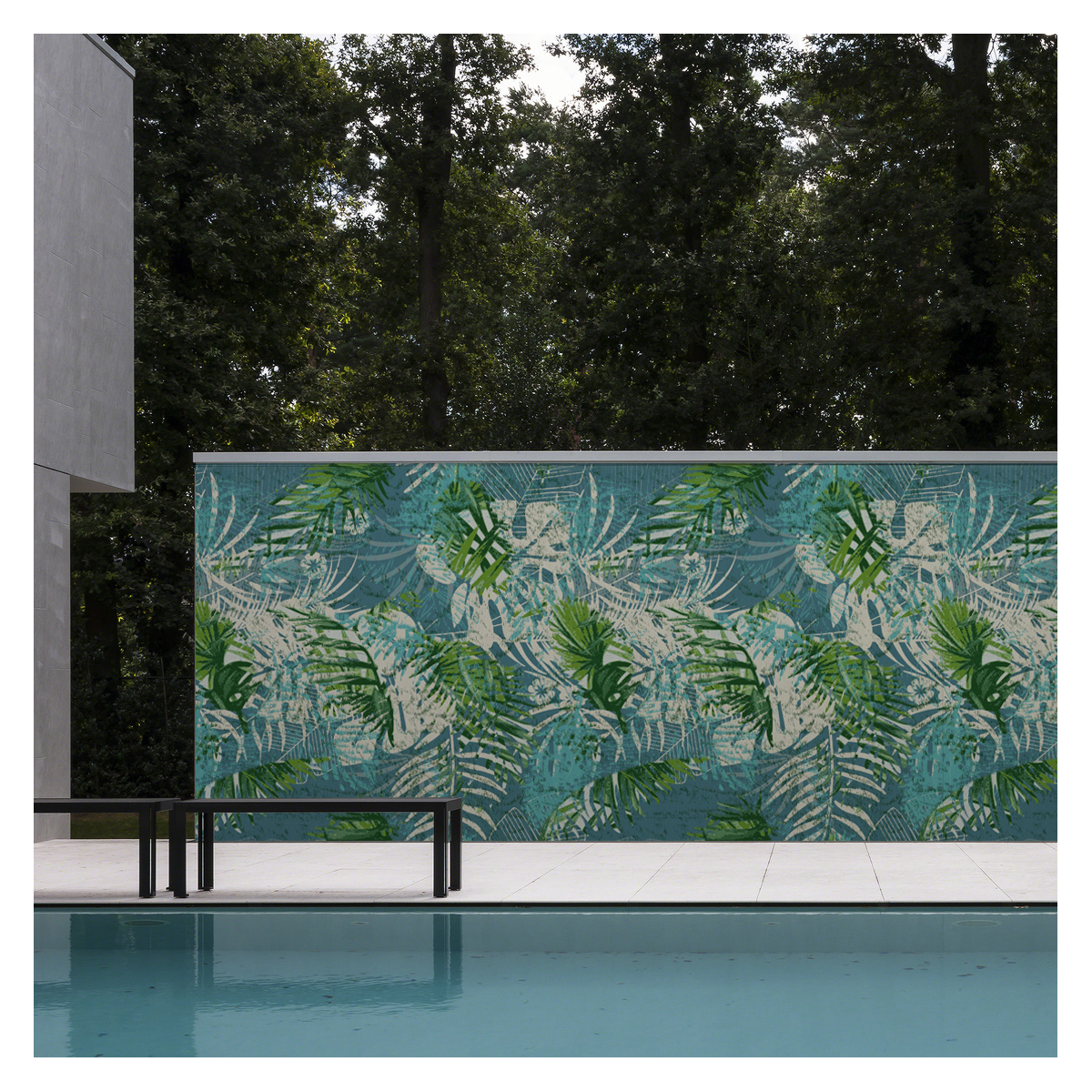 Outdoor custom wallpapers | Acte-Deco