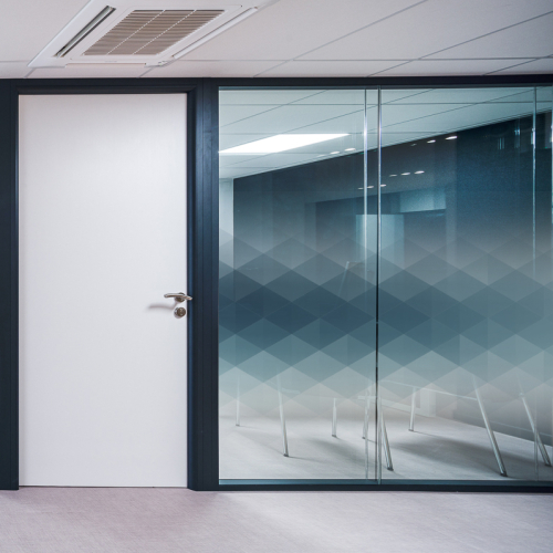 Geometric 04 decorative window film Acte-Deco