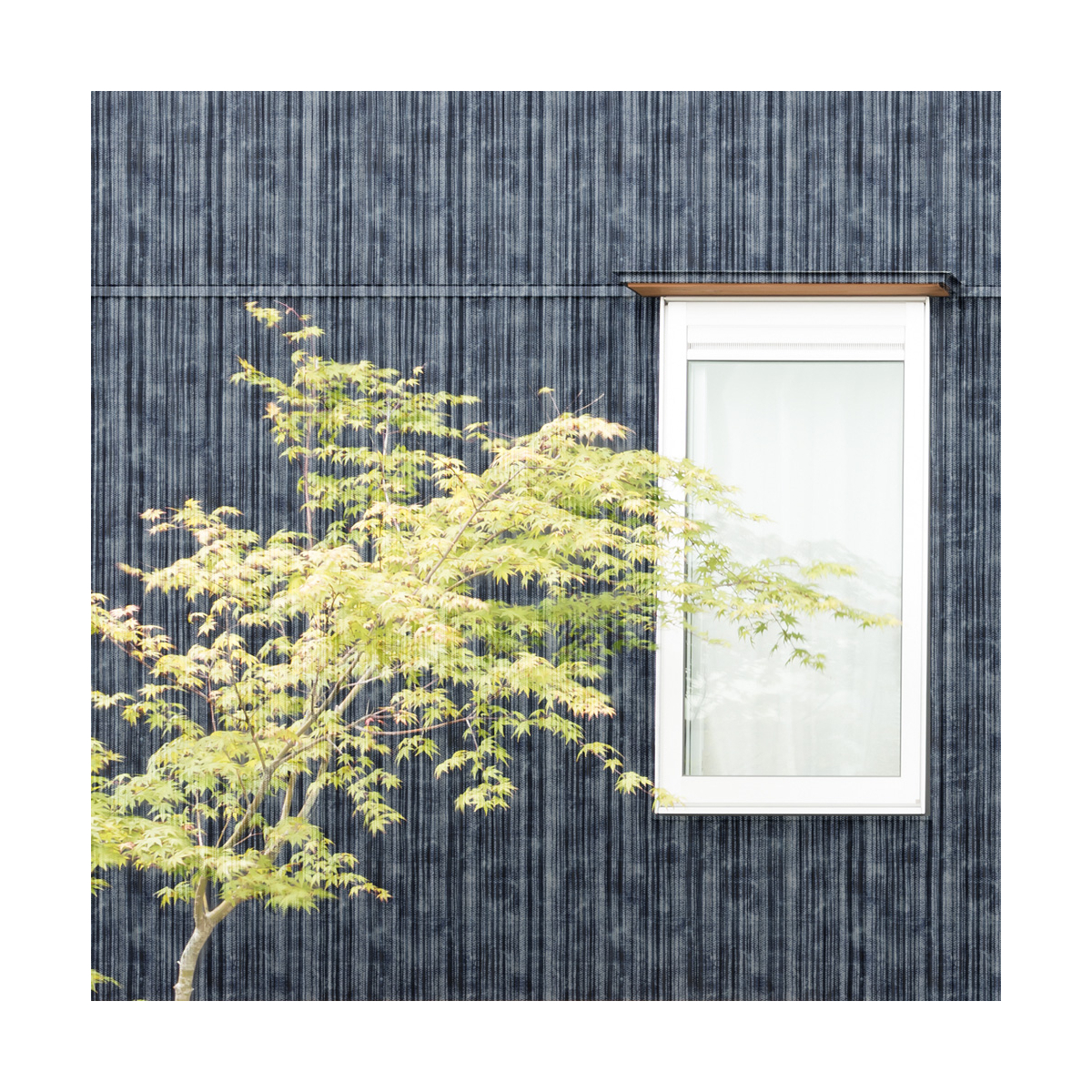 Decorazione esterna Strisce acquerellate - Resistente ai raggi UV