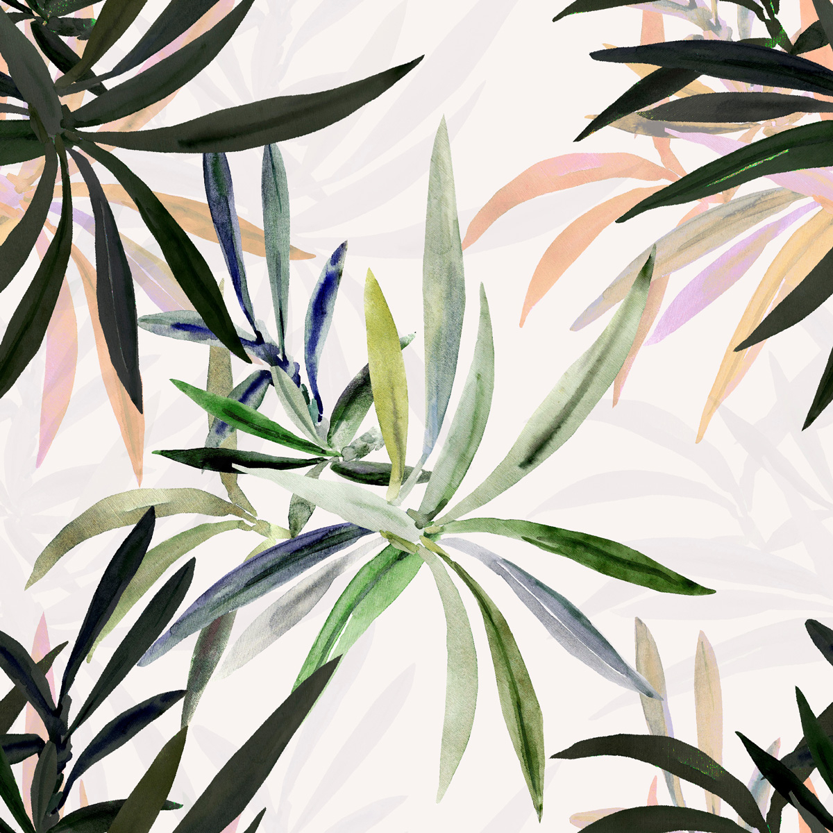 Papel pintado Naturaleza panorámica Twig | Acte-Deco