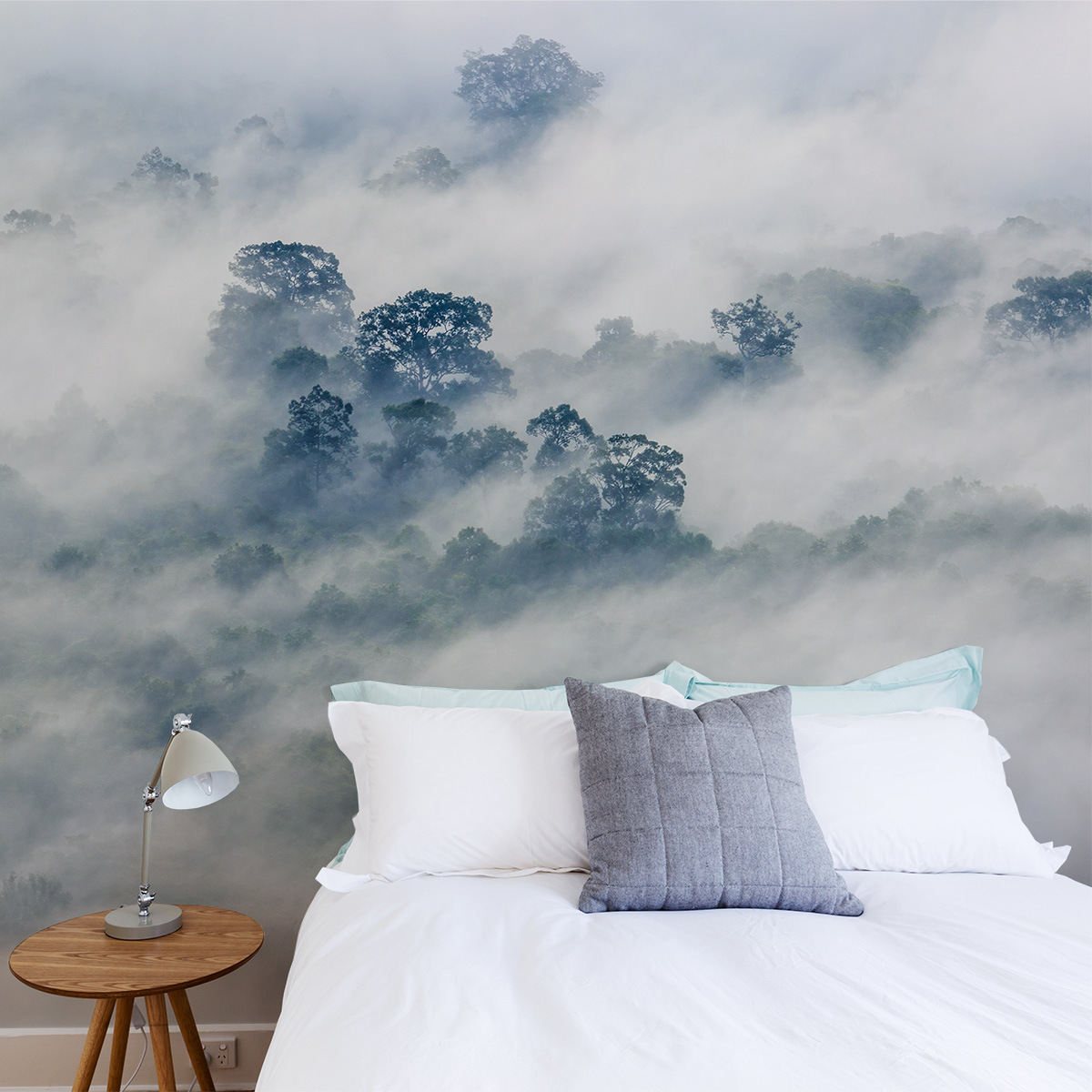 Panoramic wallpaper Morning mists 01 | Acte-Deco