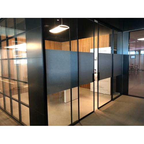 Klebegewebe für Fenster Squid Coal