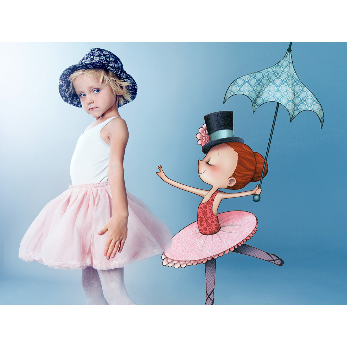 Wall Sticker The Dancer for kids - Circus 1