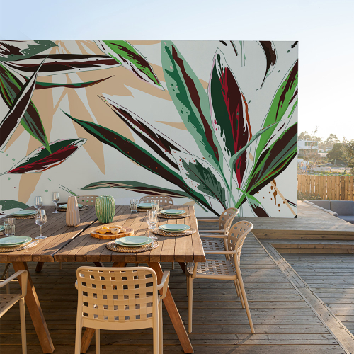 Outdoor custom wallpapers | Acte-Deco