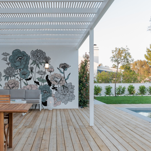 Mina Outdoor Wallpaper