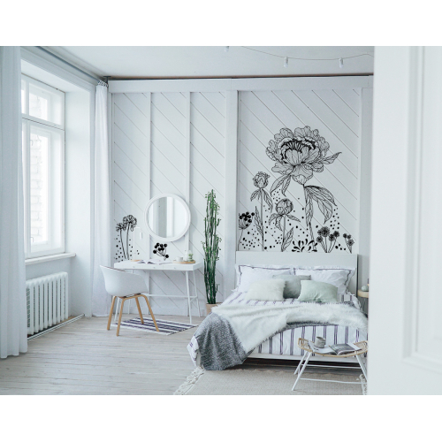 Sticker deco murale Nina - Acte-Deco