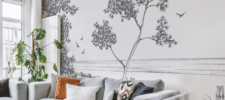 Panoramic and ecological wallpapers Wall Deco - Acte-Deco